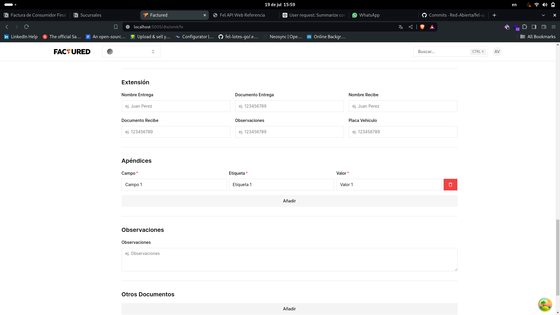 Apéndices Apéndices